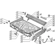 Benne basculante lateralement