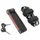 ANTIVOL VELO PLIABLE/PLIANT A CLE NEWTON DIAM 5 mm L 0.85 M NOIR/ROUGE TYPE COUTEAU (INCLUS SUUPPORT FIXATION, 2 CLES)  -NIVEAU SECURITE 6-
