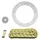 KIT CHAINE ADAPTABLE YAMAHA 125 WR X, WR R 2009>2016  428  14x53  (DIAM COURONNE 152/175/8.5)  (DEMULTIPLICATION ORIGINE)  -AFAM-