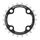 PLATEAU VTT 4BRA D.64 TA CHINOOK 22DTS INTERIEUR DOUBLE/TRIPLE NOIR ALU POUR SHIMANO / SRAM / FSA 9V.