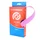 RUBAN DE GUIDON / CINTRE BIKE RIBBON CORK GEL ROSE