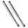 AMORTISSEUR CYCLO PEUGEOT 103 MVL CHROME (ENTRAXE 285 mm) (PAIRE) -SELECTION P2R