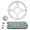 KIT CHAINE ADAPTABLE HONDA 125 XL V VARADERO 2000>2016  520  14x44  (DIAM COURONNE 58/90/10.5)  (DEMULTIPLICATION ORIGINE)  -AFAM-
