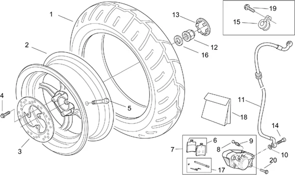 Roue Posterieure - F.D.