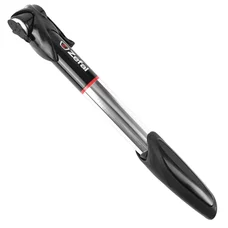 POMPE MINI ROUTE ZEFAL AIR PROFIL XL ALU ARGENT TELESCOPIQUE 9BARS L230mm VP/VS 108g (OFFRE SPECIALE)