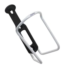 BOTTLE CAGE- ZEFAL ALUMINIUM- PLASTIC  124 WHITE Ø 5mm 40g
