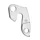 PATTE DE DERAILLEUR ALU MARWI LOOK/RALEIGH/UNIVEGA/IRONHOSE/PEUGEOT... GH-106
 (VENDU A L'UNITE SUR CARTE)