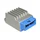REGULATEUR DE TENSION 50 A BOITE ADAPTABLE DERBI 50 SENDA 1994>2005  (DUCATI)  (CONNECTEUR BLEU 5 FICHES)  -P2R-