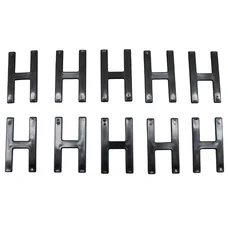 LETTRE PLAQUE TIFLEX  MOTO/SCOOTER 45mm  H  (VENDU PAR 10)