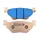 BRAKE PADS NEWFREN FOR YAMAHA 530 TMAX 2012>2017 Rear  (L 100mm - H 39mm - thk 11.6mm)  (FD0493BE)  (SCOOTER ELITE ORGANIC)