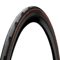 TYRE FOR ROAD BIKE 700 X 30 CONTINENTAL GRAND PRIX 5000S TUBELESS BLACK/BROWN SIDEWALL 375G 330TPI -Foldable-(30-622)