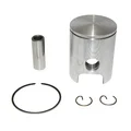PISTON FOR 50cc MOTORBIKE ARTEK K2 ALU (SINGLE RING) FOR  MINARELLI 50 AM6/MBK 50 X-POWER, X-LIMIT/YAMAHA 50 TZR, DTR/PEUGEOT 50 XPS/RIEJU 50 RS1/BETA 50 RR/APRILIA 50 RS 1995>2005