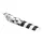 MUDGUARD FOR ROAD BIKE/MTB-- VELOX-REAR- TO CLIP-DESIGN  BRITTANY NOIR/BLANC -TO CLIP UNDER THE SEAT (SOLD PER UNIT)