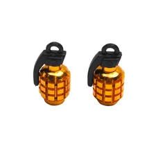 BOUCHON DE VALVE SCOOT/CYCLO REPLAY VS GRENADE OR  (PAIRE)