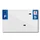 BANDE PLAQUE MOTO 210x130 POUR PVC VIERGE DEP. 25/EURO (VENDU A L'UNITE)