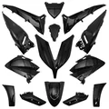 FAIRINGS/BODY PARTS FOR MAXISCOOTER  YAMAHA 530 TMAX 2015>2016 BLACK GLOSS (11 PARTS KIT)