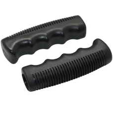 POIGNEE CITY CAOUTCHOUC NOIR PREFORME 110mm (PAIRE) D.22