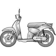 Scarabeo  2T 50 E2 Mot Piaggio 2005-2006