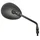 RETROVISEUR ADAPTABLE APRILIA 125 SCARABEO LIGHT 2007>2012, 250-400 SCARABEO-LIGHT 2006>2008 DROIT NOIR (HOMOLOGUE CE)  -VICMA-