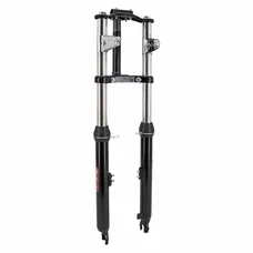 FOURCHE CYCLO EBR POUR PEUGEOT 103 SP NOIR (DIAM 28 mm) (QUALITE 100% MADE IN ITALY)