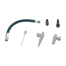 EMBOUT DE GONFLAGE ZEFAL UNIVERSEL (ASSORTIMENT EMBOUTS/AIGUILLE/ADAPTATEUR/FLEXIBLE) (KIT 6 PIECES)
