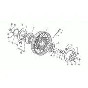 Roue av rayons