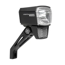 ECLAIRAGE VELO VAE / E-BIKE AVANT SUR FOURCHE TRELOCK LS890 6/12V 100 LUX NOIR - POUR VOIR A 100M ET VISIBLE A 5KMS