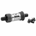 BOITIER PEDALIER NEWTON CARRE ALU A ROULEMENT 118mm (boite de 68) FILETAGE ANGLAIS / BSC / 1,37x24