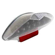 FEU ARRIERE SCOOT LEXUS NOIR ADAPTABLE MBK 50 NITRO/YAMAHA 50 AEROX A LEDS (15 LEDS ROUGES) **  -REPLAY-