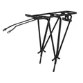 PORTE BAGAGE VELO ARRIERE A TRINGLES BASIL ALU NOIR 26" A 29" COMPATIBLE SYSTEME MIK (poids maxi 25 kgs)