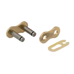 CHAIN QUICK LINK  - PRESS-FIT   520  GOLD  (CHAIN TYPE A520MR2-G)  (OEM SPECIFICATIONS)  -AFAM-