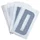 LETTRE PLAQUE PVC MOTO/SCOOTER 45mm  D  (VENDU PAR 10)