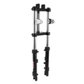 FORK FOR MOPED - EBR Black FOR PEUGEOT 103/MBK 51 (HYDRAULIC Ø 28mm ( Disc brake fitting - centers 60mm ) (100% MADE IN ITALY)