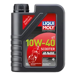 HUILE MOTEUR 4 TEMPS LIQUI MOLY SCOOTER RACE 4T 10W40 (1 L) 100% SYNTHESE