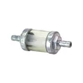 FILTRE A ESSENCE CYLINDRIQUE ACIER DIAM 6 mm TRANSPARENT/ARGENT (VENDU A L'UNITE)  -OMG-