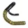 RUBAN DE GUIDON / CINTRE NEWTON EBON NOIR DEGRADE JAUNE AVEC BOUCHONS (CONFORTABLE EPAISSEUR 2.6mm)