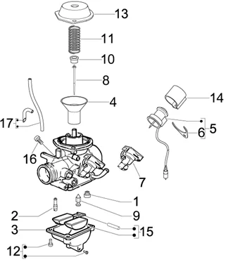 Composants de carburateur