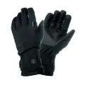 ADULT CYCLING GLOVE-LONG- TUCANO LUX  - BLACK SIZE XL - Including Leds USB light  (PAIR)
