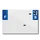 PLASTIC STRIP FOR PVC LICENSE PLATE WITH BUSINESS NAME (MOTORBIKE FORMAT 210X145)-DEPT 2A/EUROPE (SOLD PER UNIT)