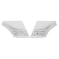 TOOL BOX DOOR FOR MOPED PEUGEOT 103 RCX-SPX, VOGUE CHROME (PAIR)  -SELECTION P2R-