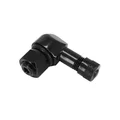 VALVE DE PNEU MOTO COUDE ALU NOIR (DIAM 8,3 mm) (VENDU A L'UNITE)  -AVOC-
