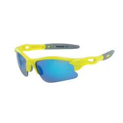 CHILD CYCLING GLASSES - GIST SKATE -FLUO YELLOW FRAME (2 AMOVIBLE LENSES)