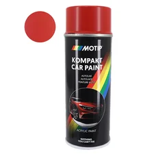 BOMBE DE PEINTURE MOTIP KOMPAKT AUTOLACK ACRYL METAL ROUGE FERRARI AEROSOL 400 ml (41750)