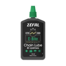 LUBRICANT FOR BICYLE CHAIN / DERAILLEUR - ZEFAL EBIKE CHAIN LUBE FOR ALL CONDITIONS (BURETTE 120ml) -