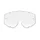 ECRAN MASQUE/LUNETTES CROSS PROGRIP POUR MODELE 3309 TR RAPID TRANSPARENT - ANTI-BUEE/ANTI-RAYURES/ANTI-U.V.