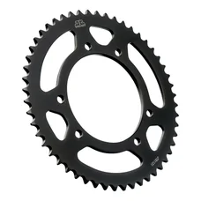 COURONNE 50 A BOITE ADAPTABLE APRILIA 50 SX 2006>2011/DERBI 50 SENDA R X-TREME 2002>2017/GILERA 50 RCR 2003>2011, SMT 2003>2010 420 53 DTS ACIER NOIR (DIAM 105/125/8.5) -JT SPROCKETS