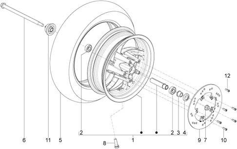 Roue avant