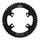 PLATEAU ROUTE 4BRA D.110 POUR SHIMANO 105 R7100 MICHE 52DTS EXTERIEUR NOIR 12V.