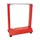 EQUILIBREUSE DE ROUE/PNEU MOTO P2R STATIQUE ACIER ROUGE (DIAM CONE DE 12 à 30mm - HAUTEUR MAX 51cm)