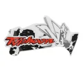DECAL- ON FRONT FAIRING  "PIAGGIO GENUINE PART" PIAGGIO 50 TYPHOON 2018> FOR BLACK VERSION  85/B  -2H00255400A1-